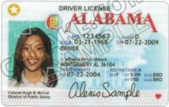 fake alabama id