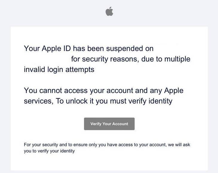 fake apple id