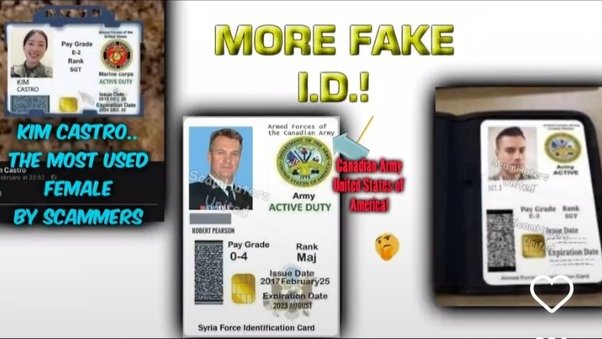 fake army id card