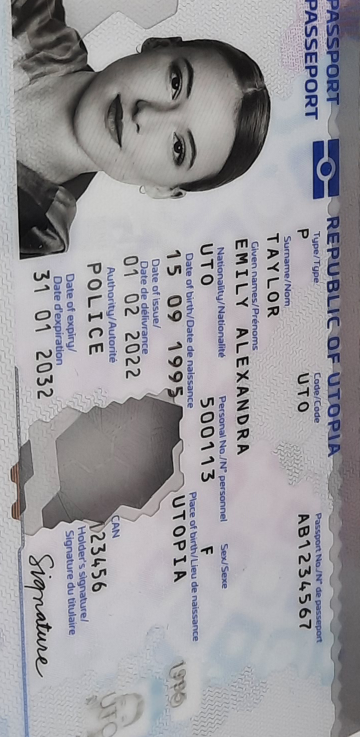 fake belgium id