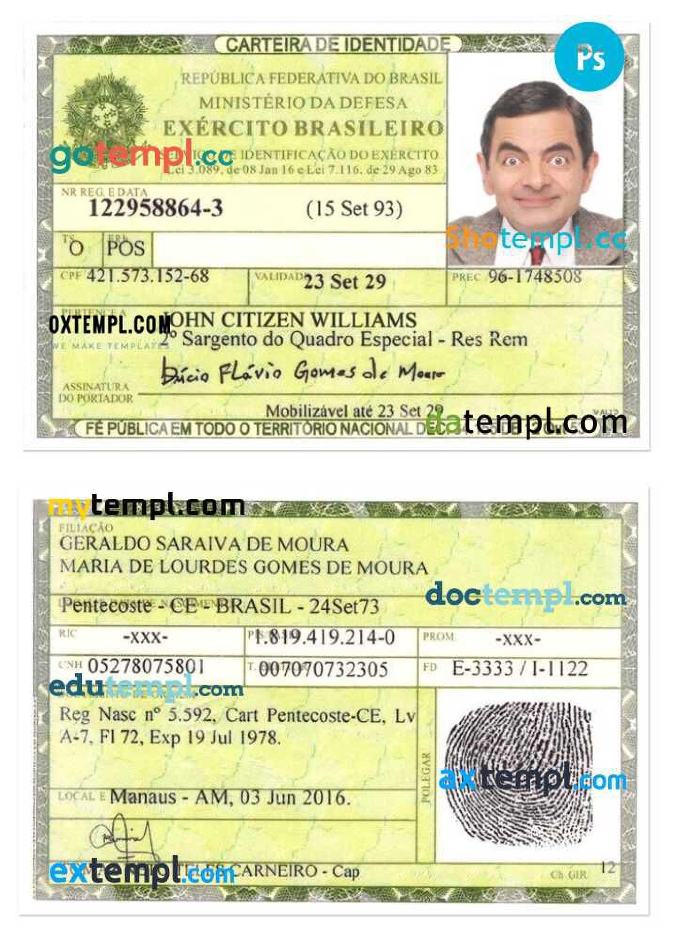 fake brazilian id