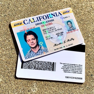 fake ca id