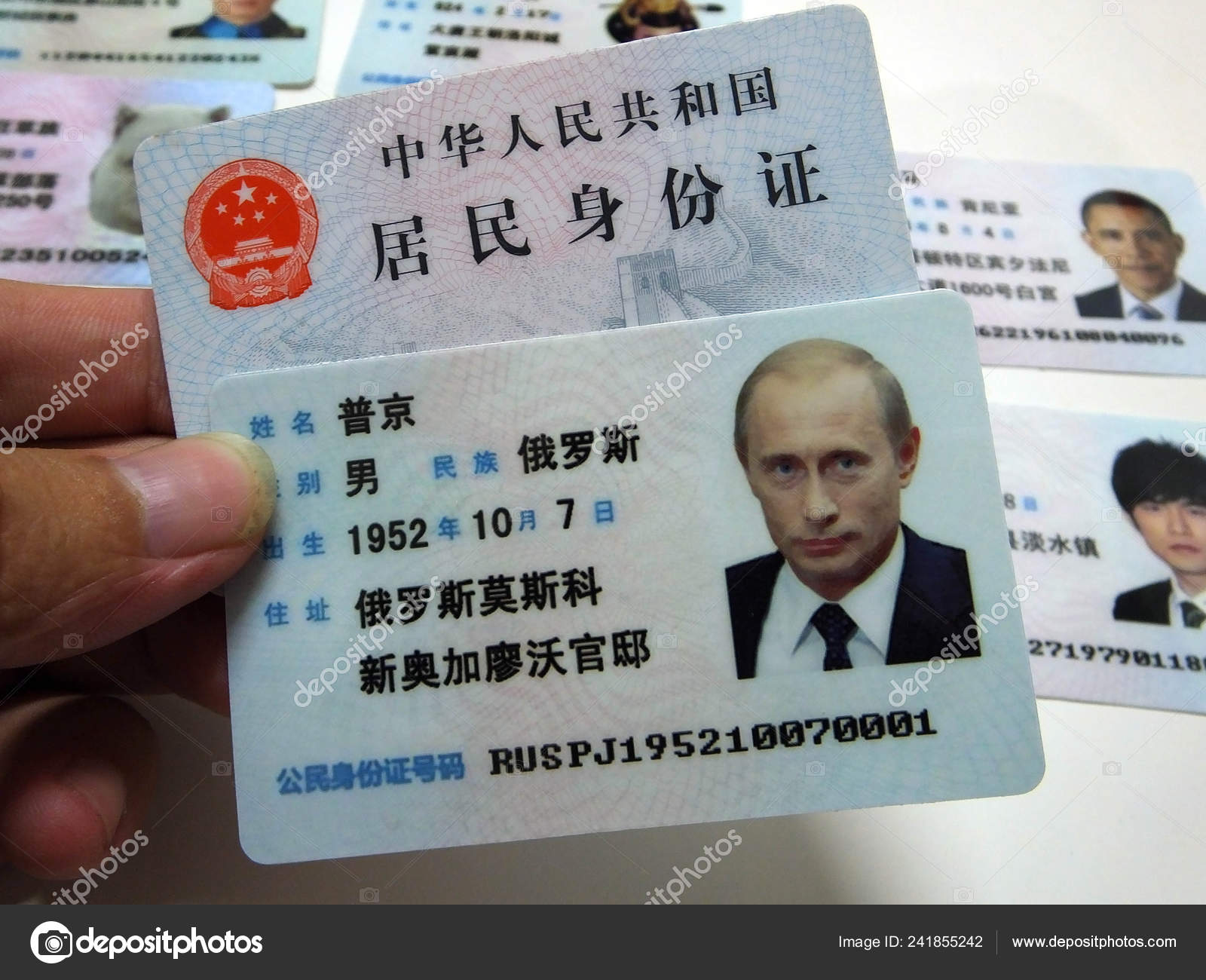 fake china id generator