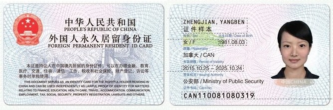 fake chinese id