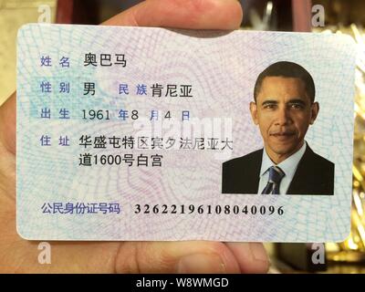 fake chinese id