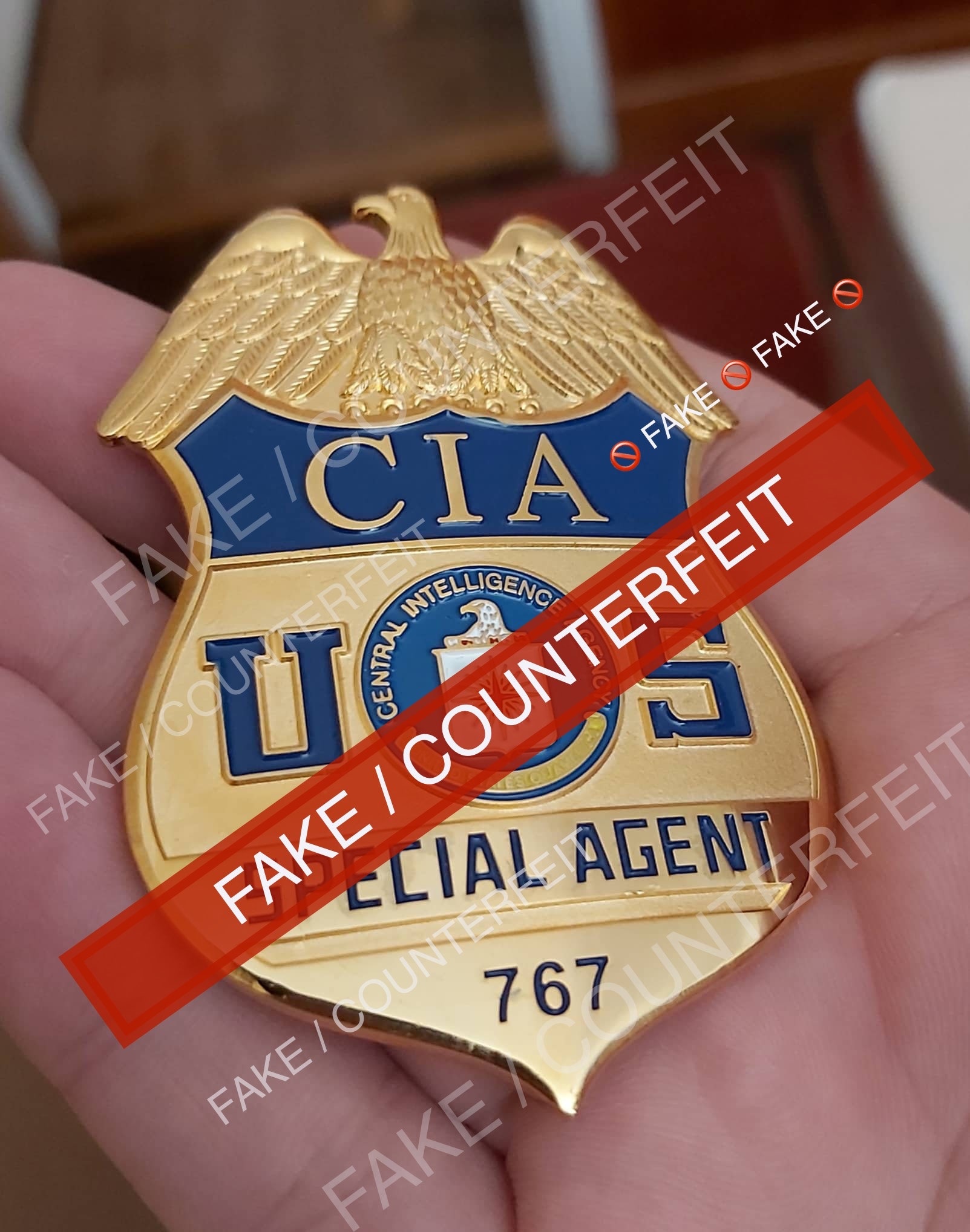 fake cia id