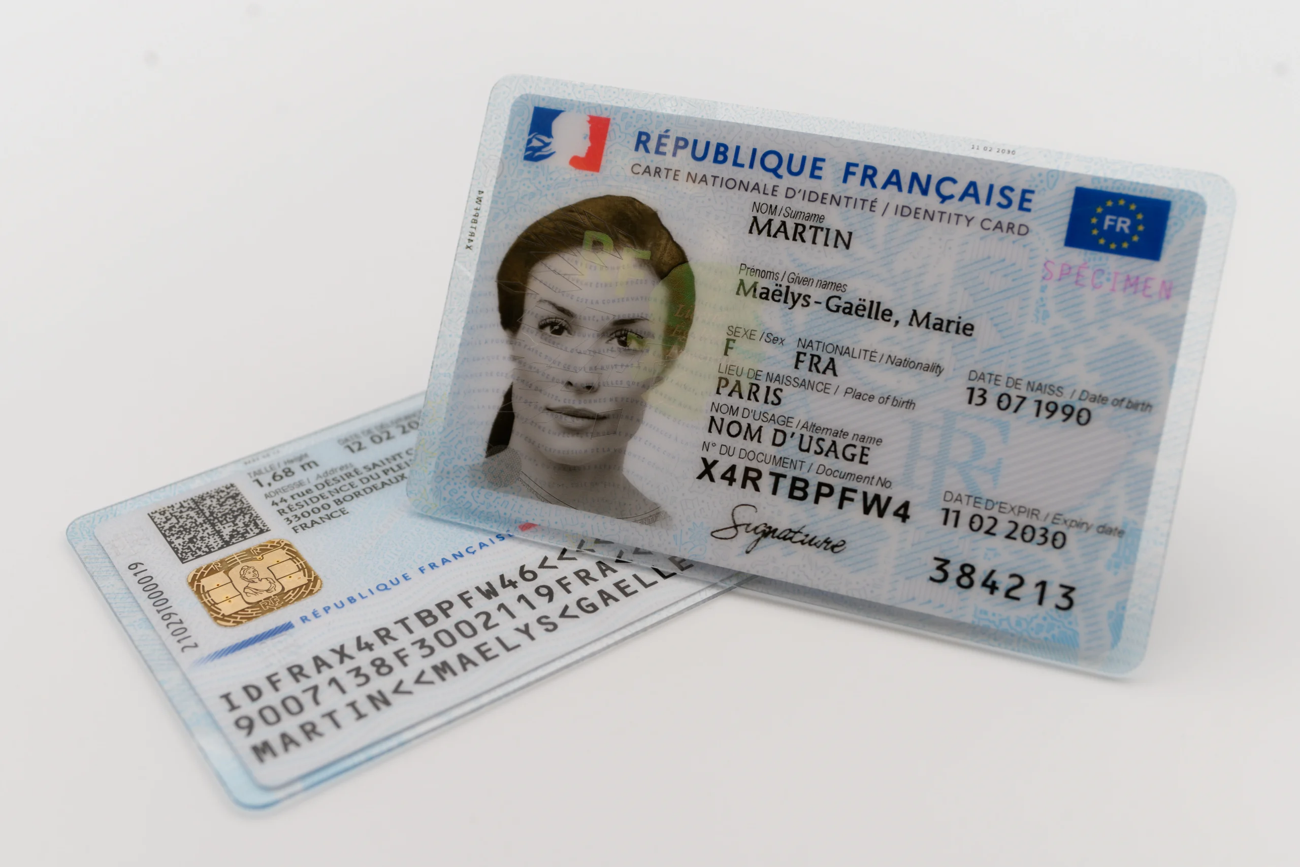 fake european id card