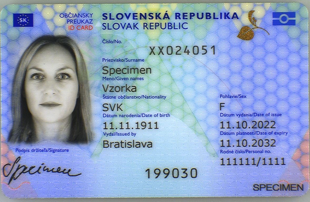 fake european id card