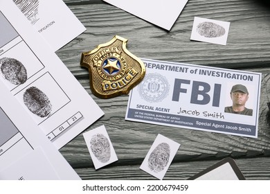 fake fbi id