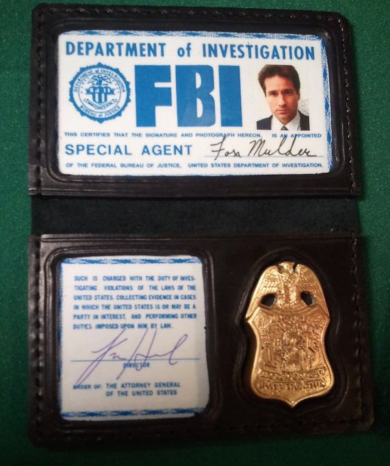 fake fbi id