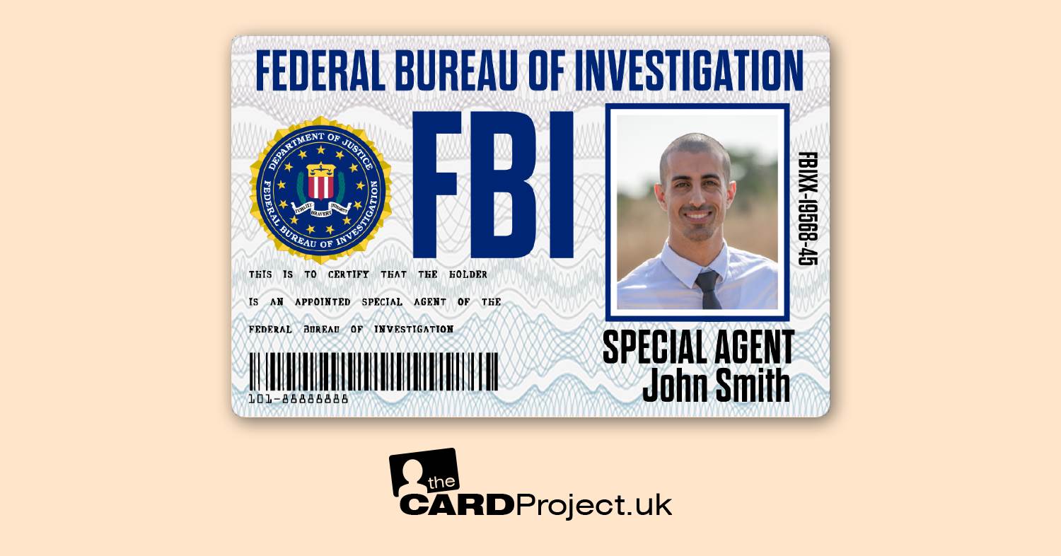 fake fbi id