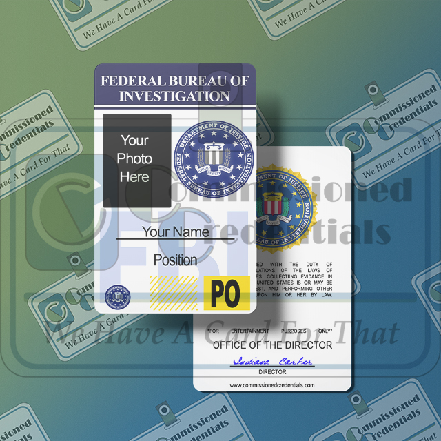 fake fbi id