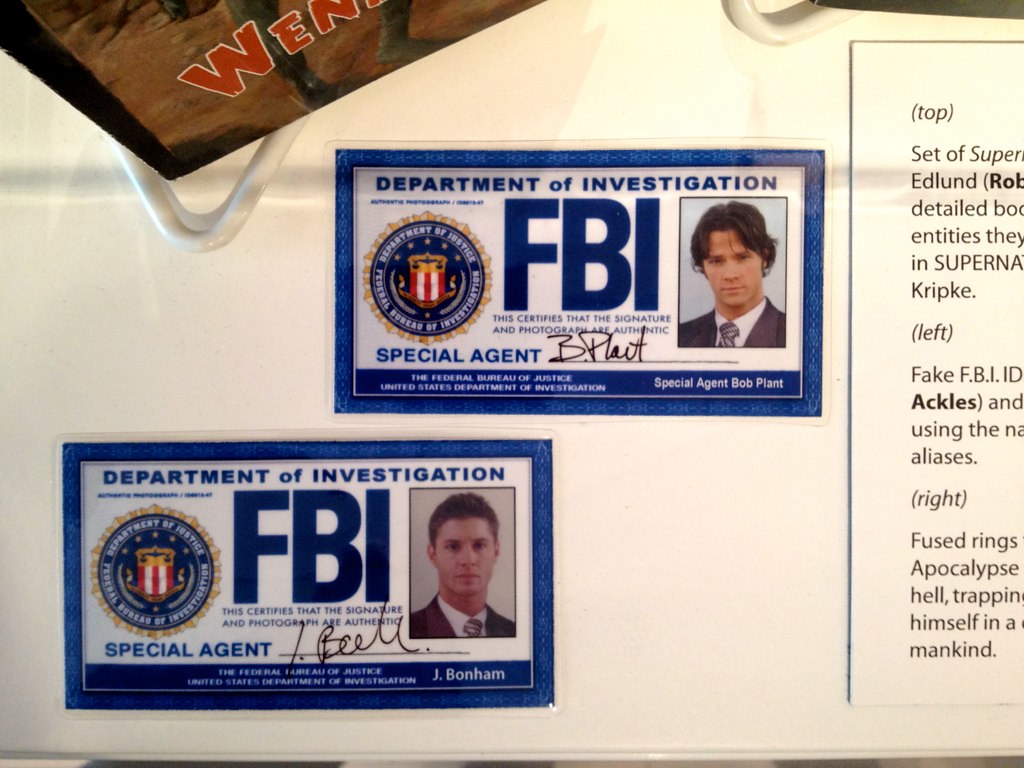 fake fbi id