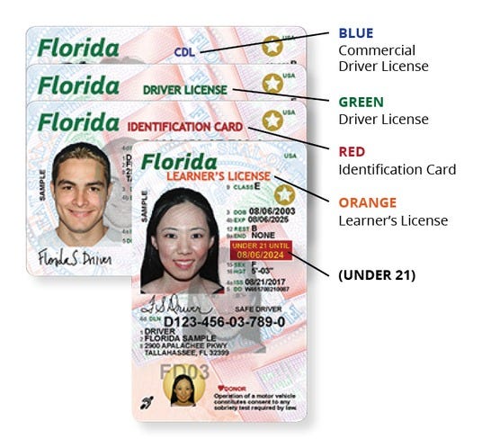 fake florida id