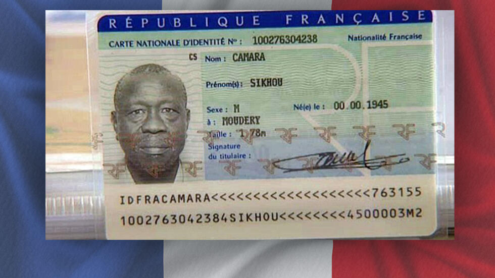 fake france id card