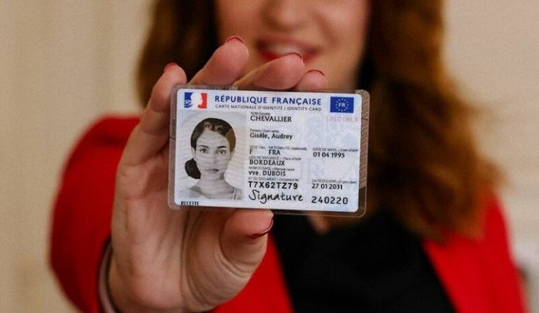 fake france id card