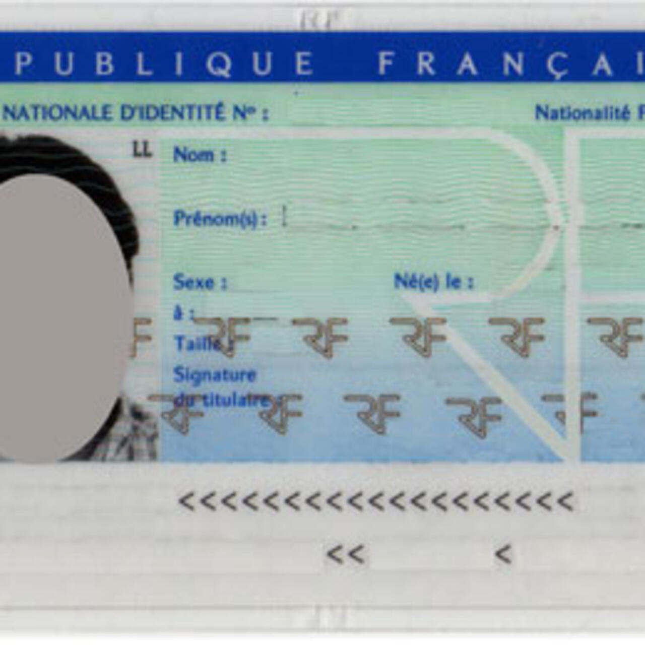 fake france id card