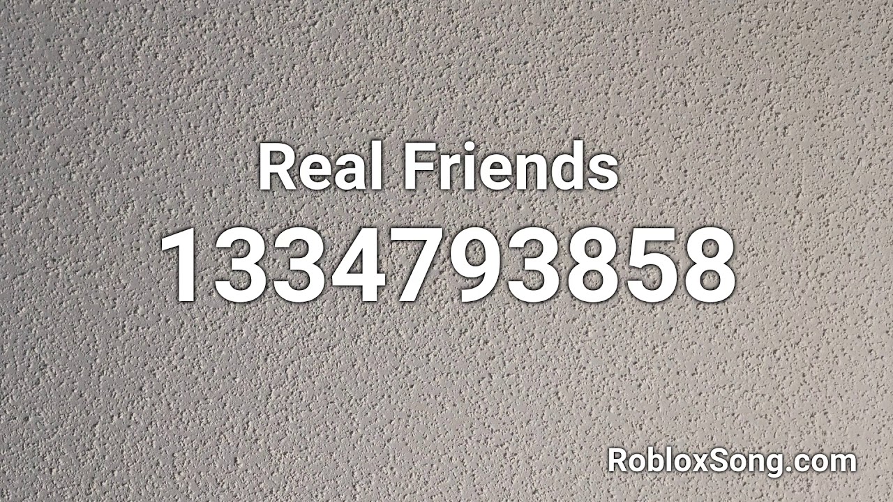 fake friends roblox id