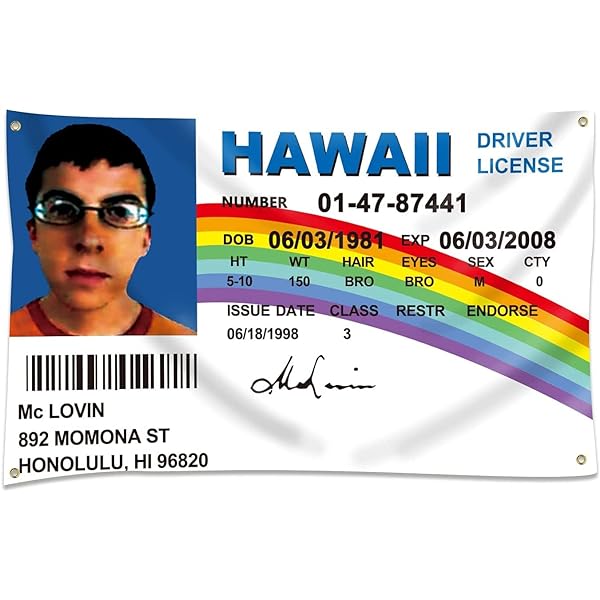 fake hawaii id