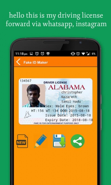 fake id app