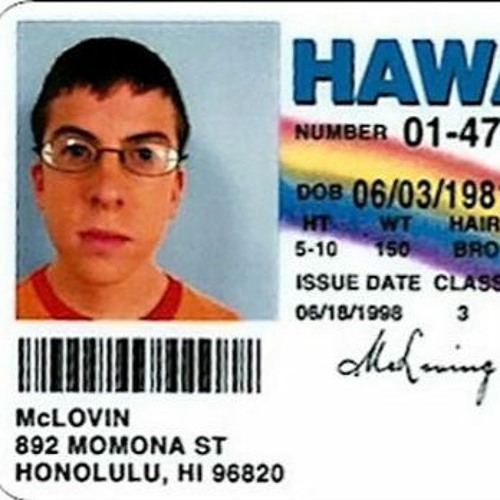 fake id back and front