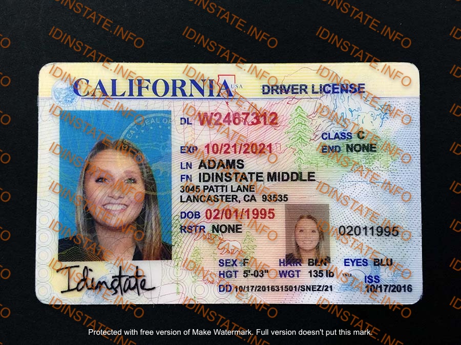 fake id ca