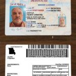 fake id card front and back