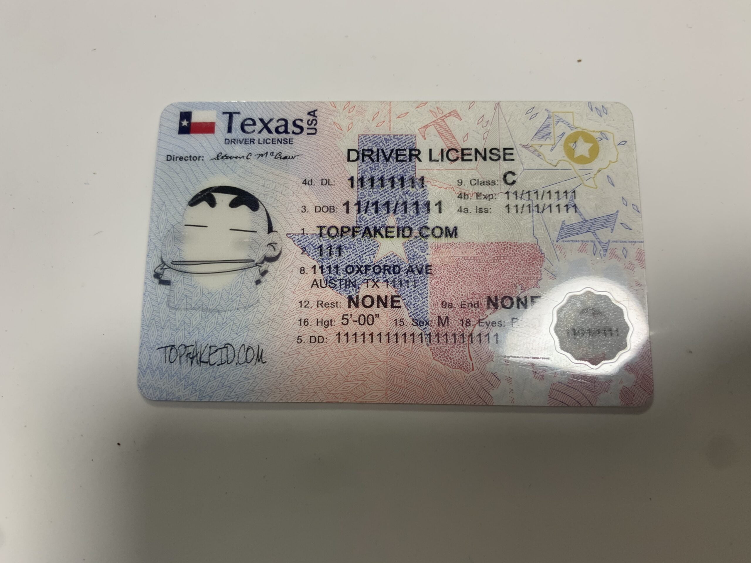 fake id charge texas