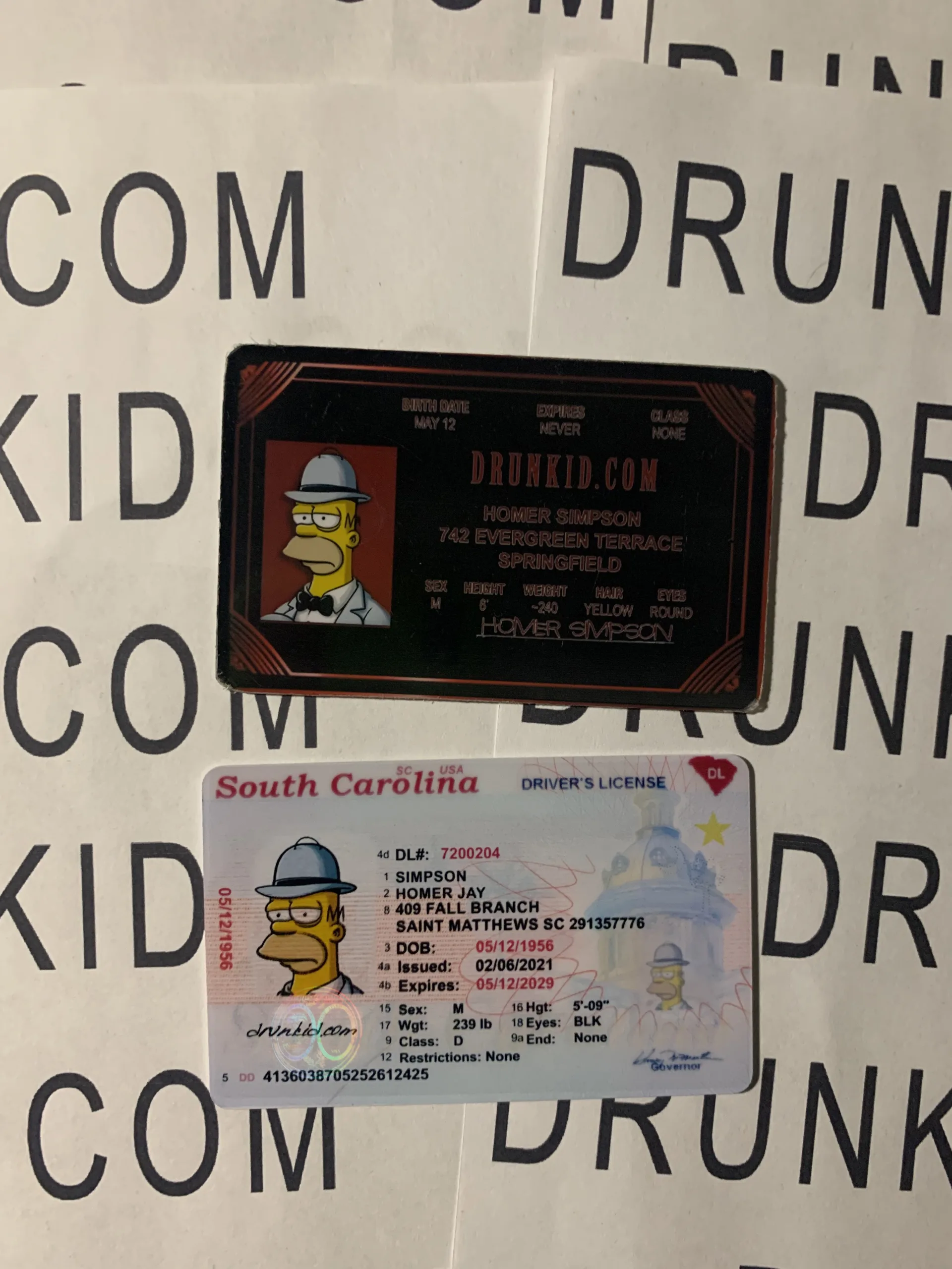 fake id charleston sc