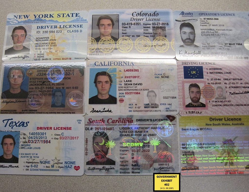 fake id examples