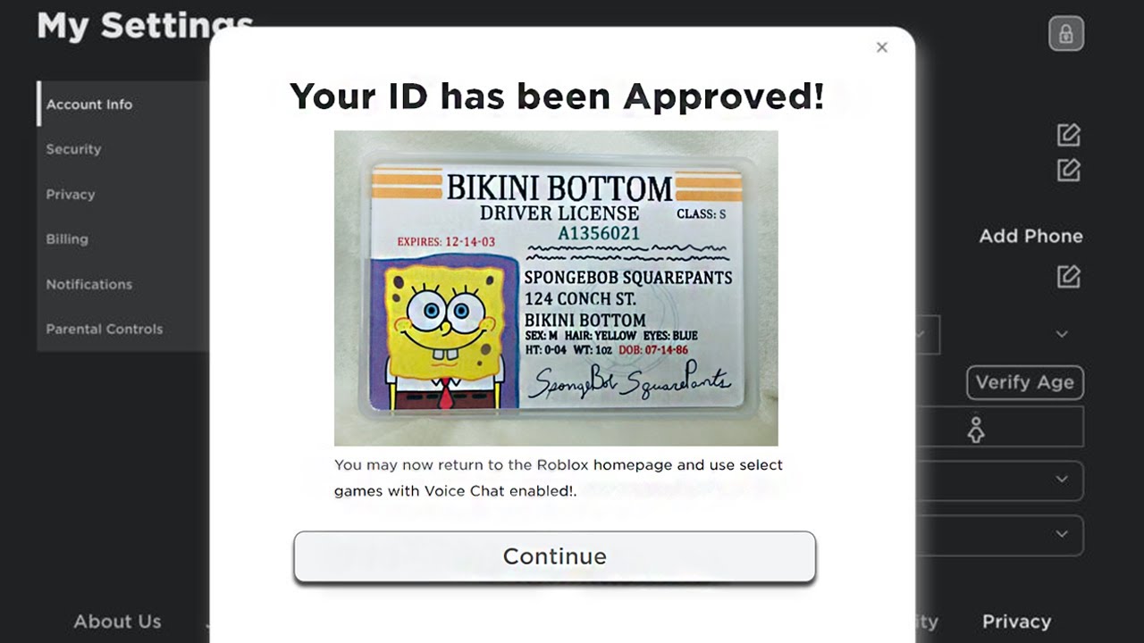 fake id for roblox front and back