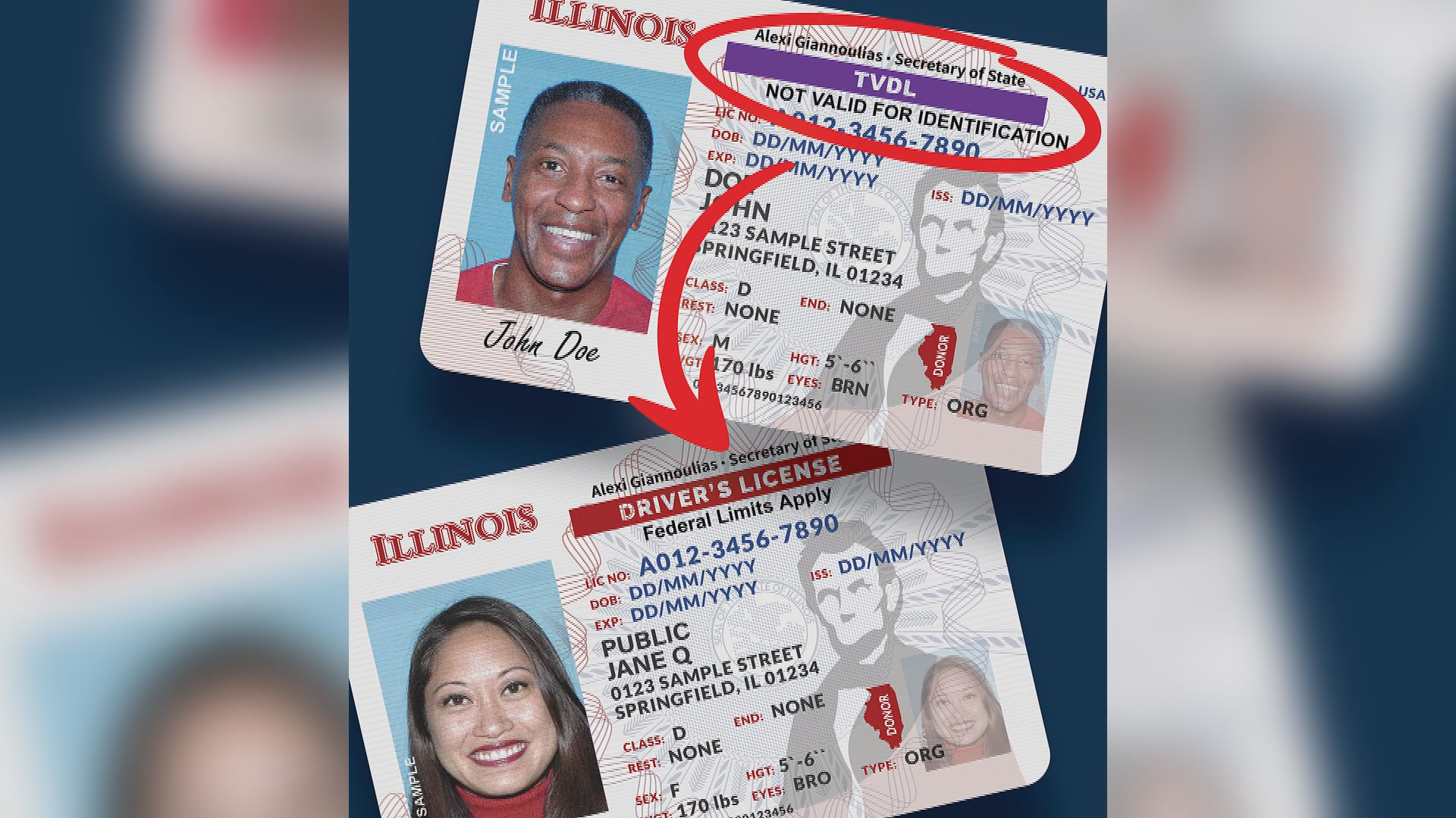 fake id illinois