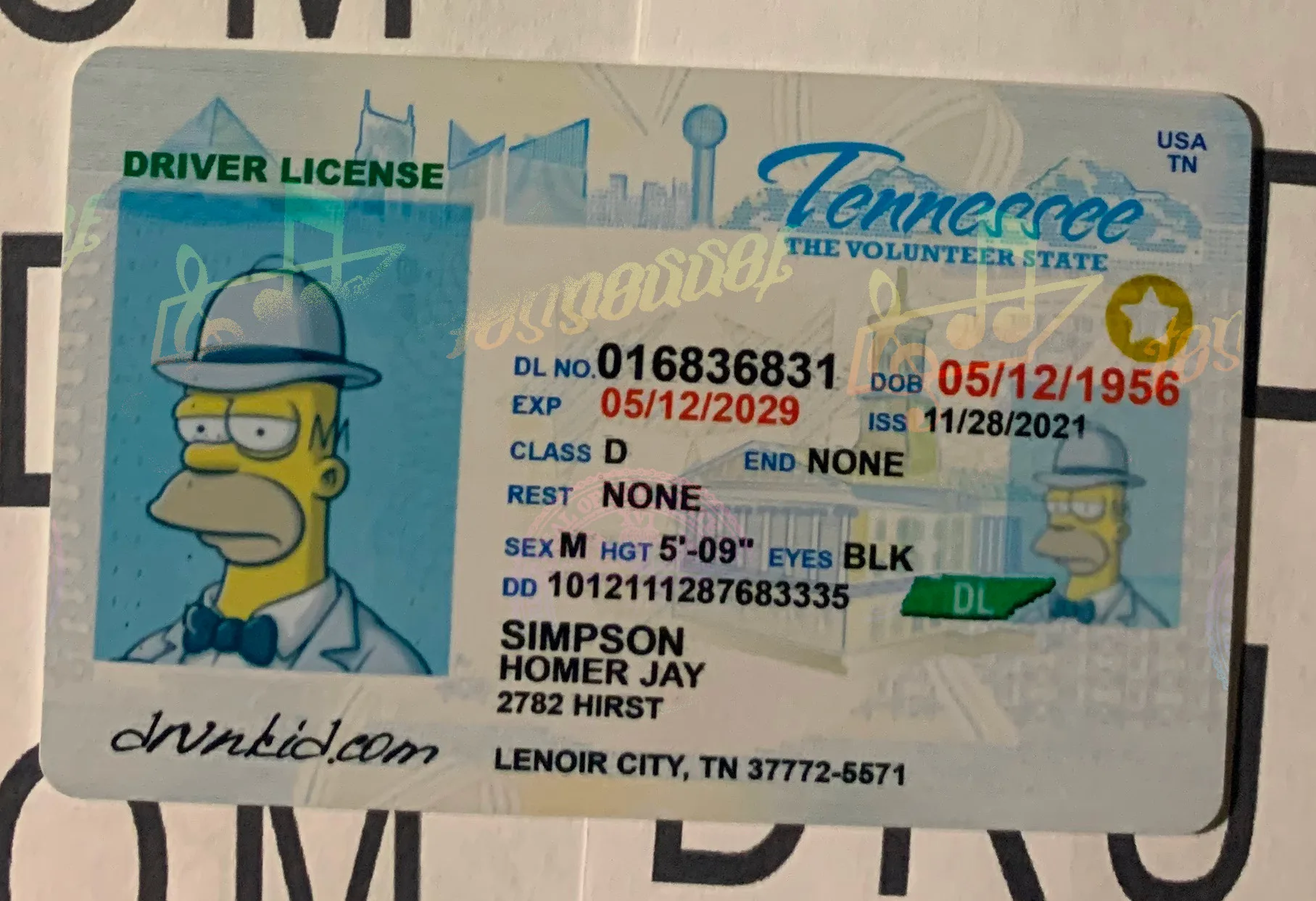 fake id in nashville tn