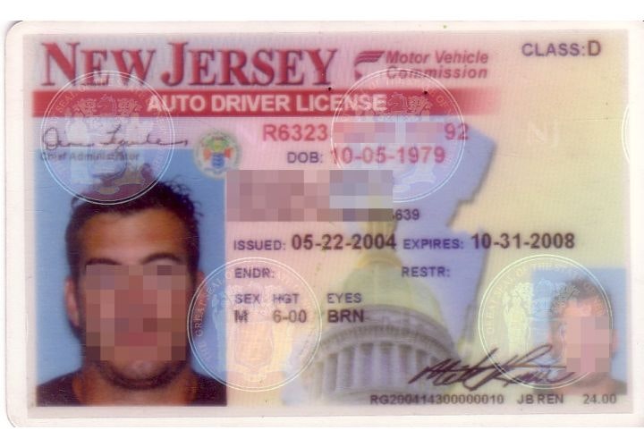 fake id in new jersey