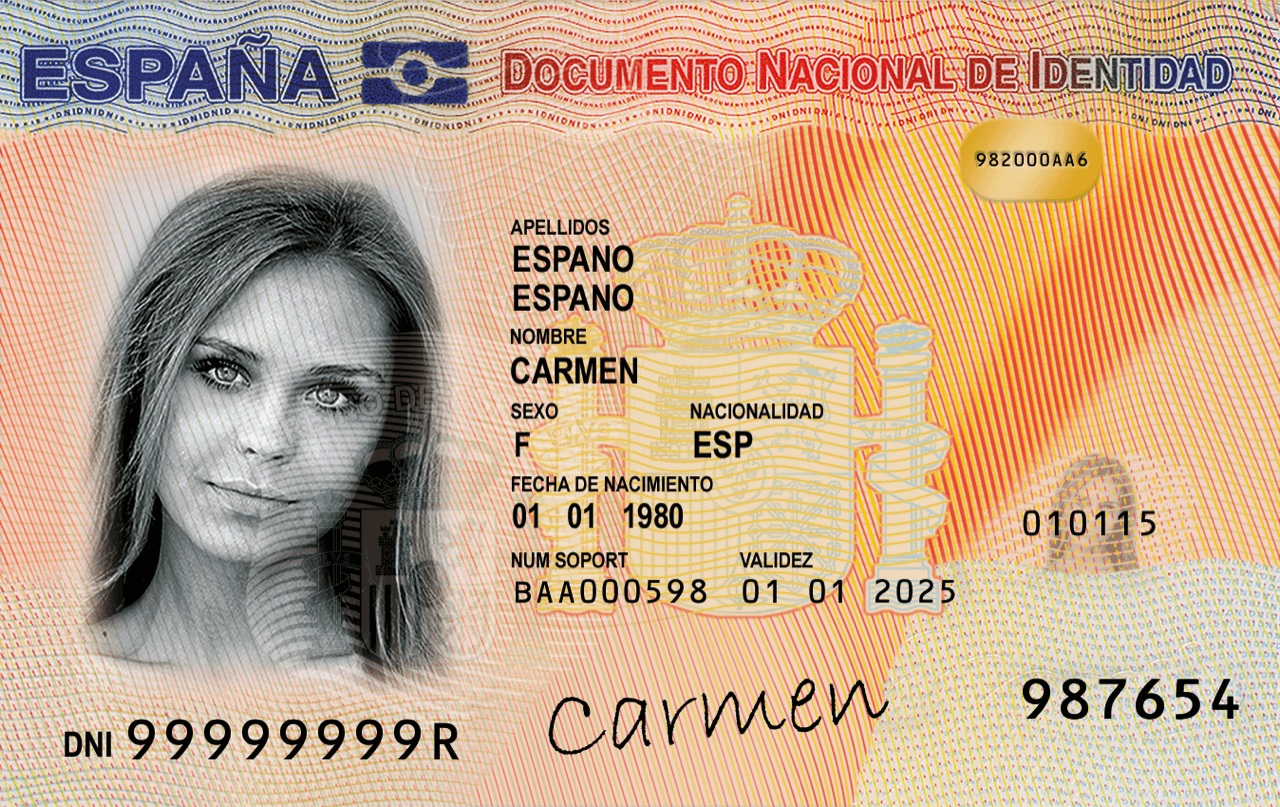 fake id in spanish