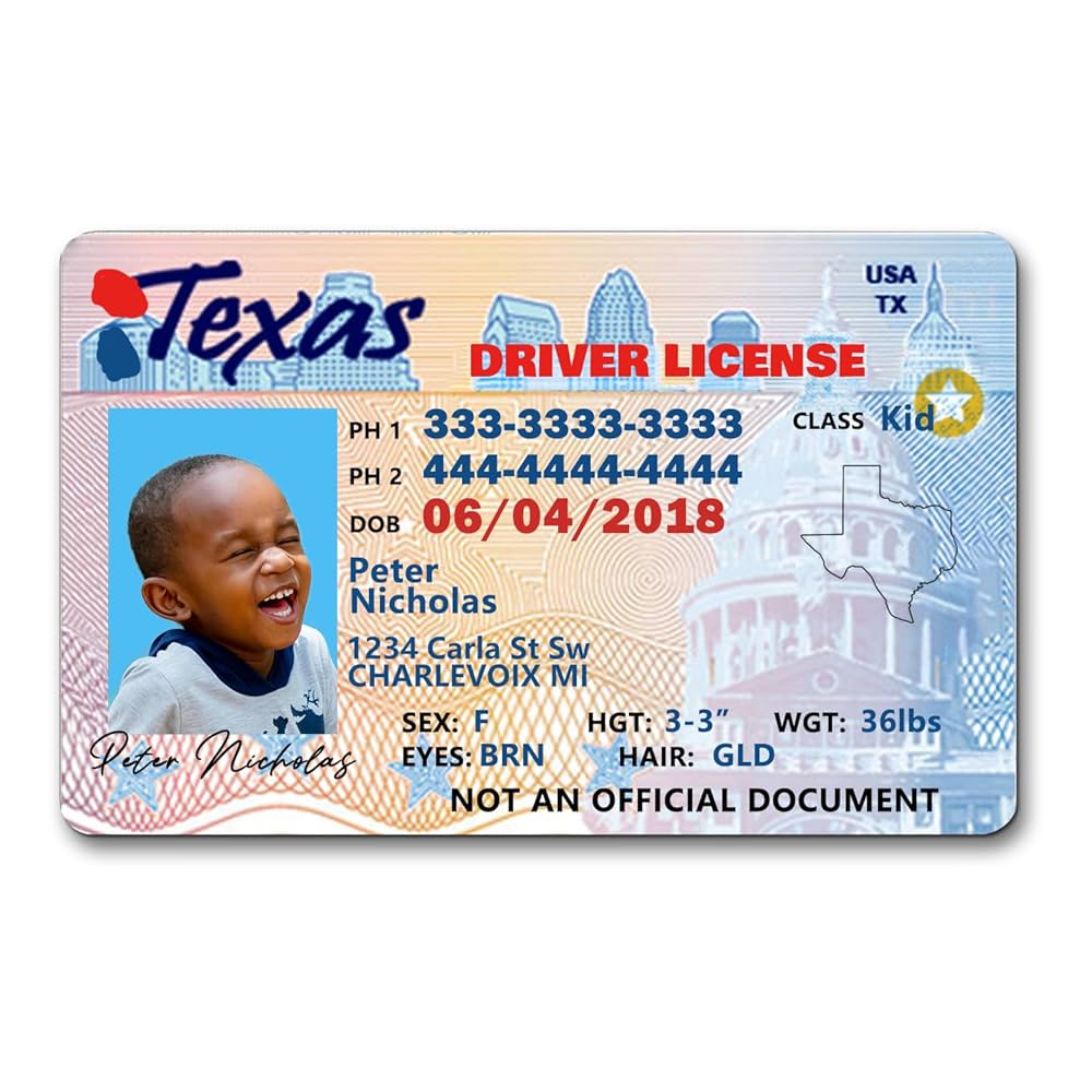 fake id in texas