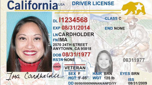 fake id laws california