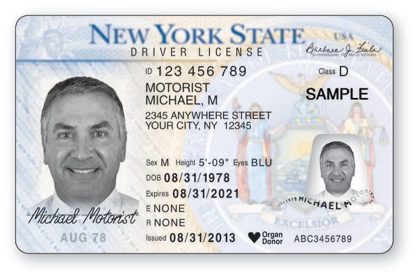 fake id laws new york