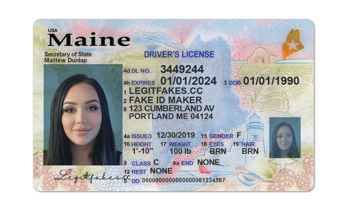 fake id maine