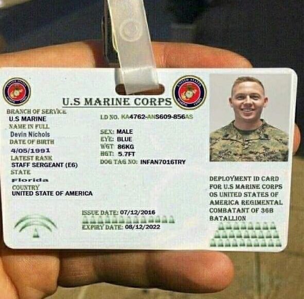 fake id military