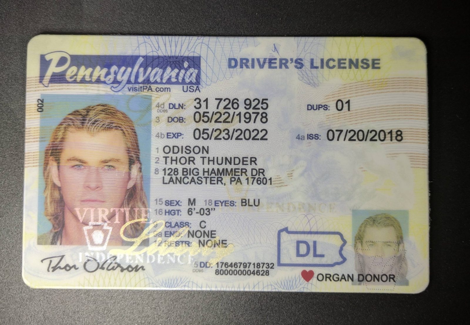 fake id pa