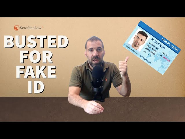 fake ids busted