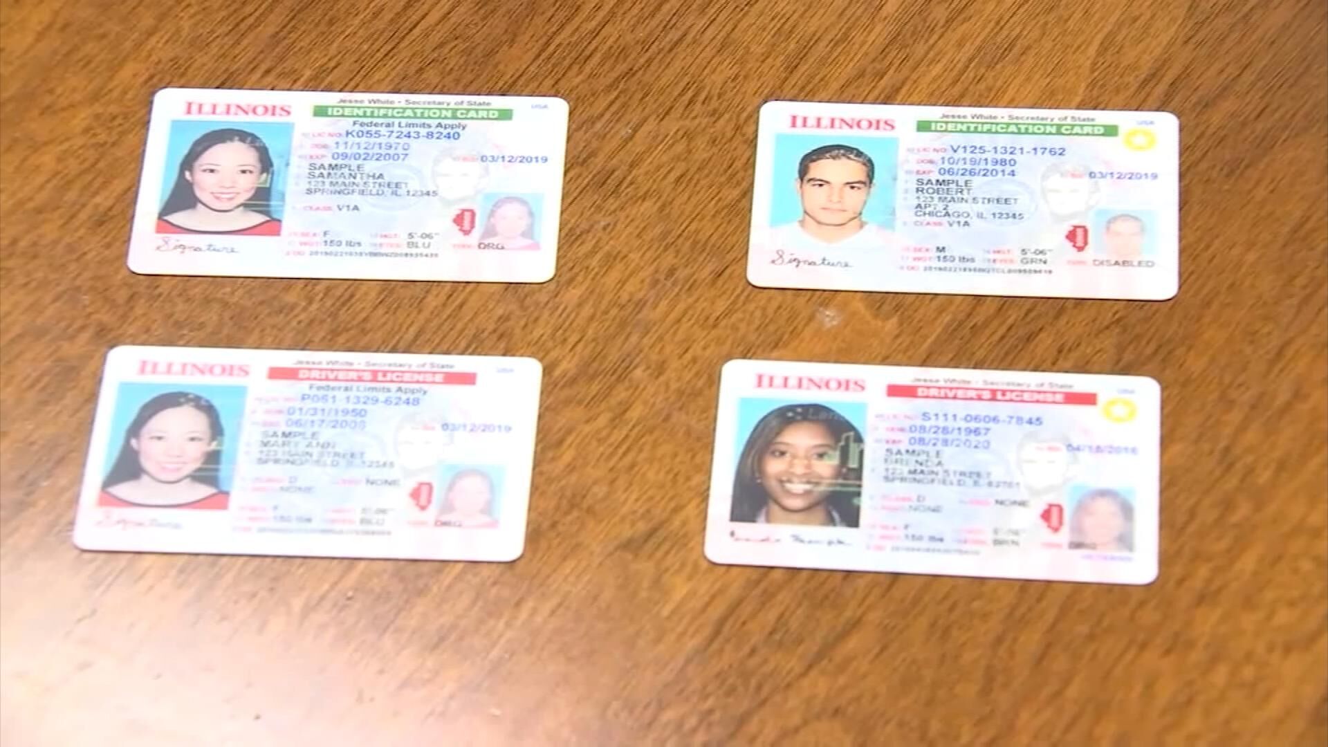 fake illinois id