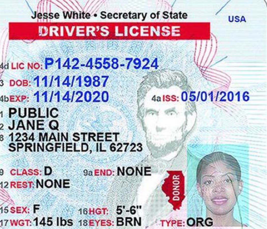 fake illinois id