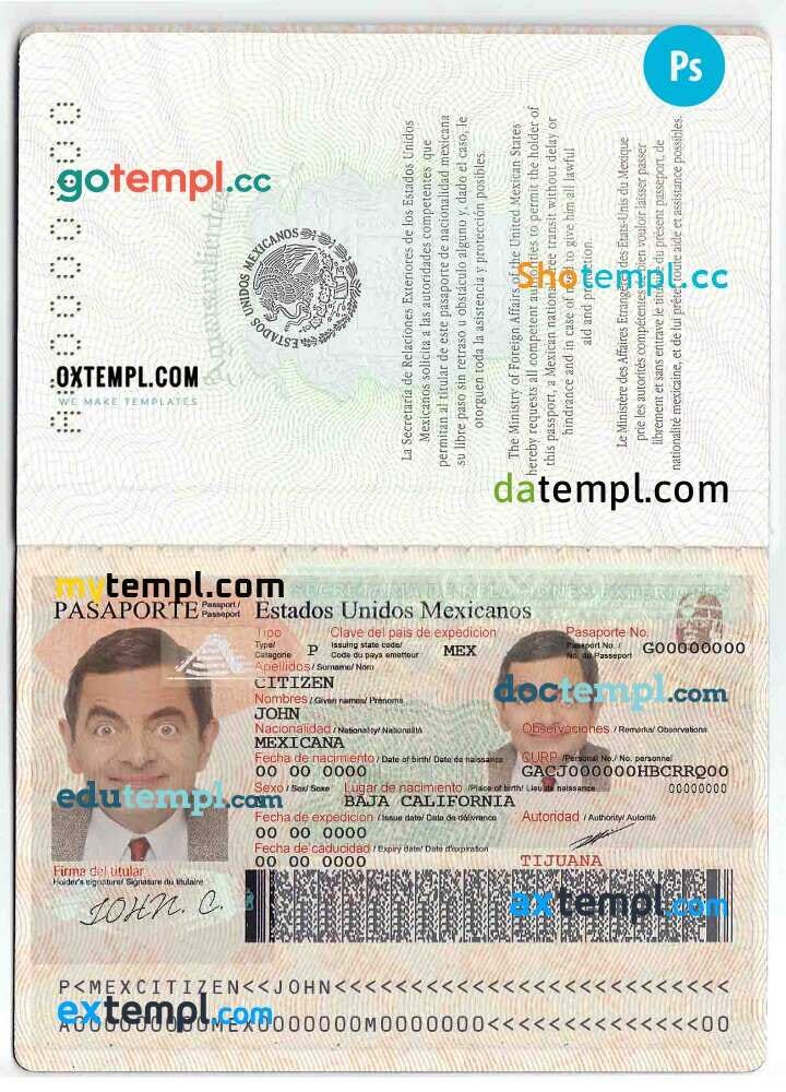 fake mexican consular id card