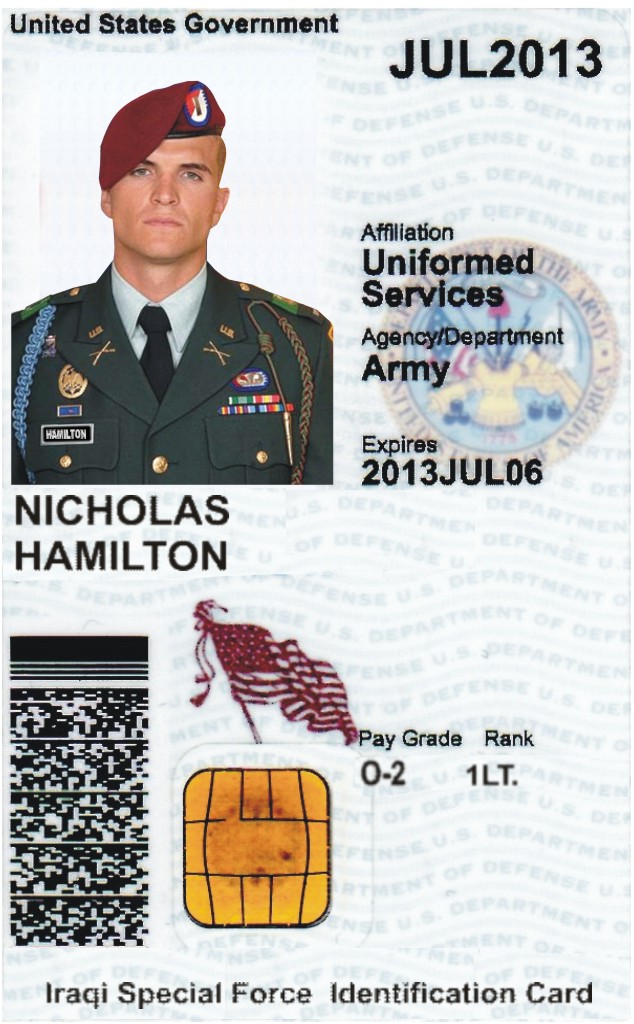 fake military id cards