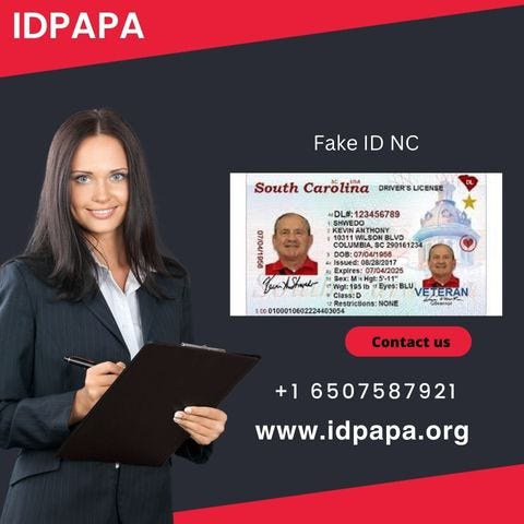 fake nc id