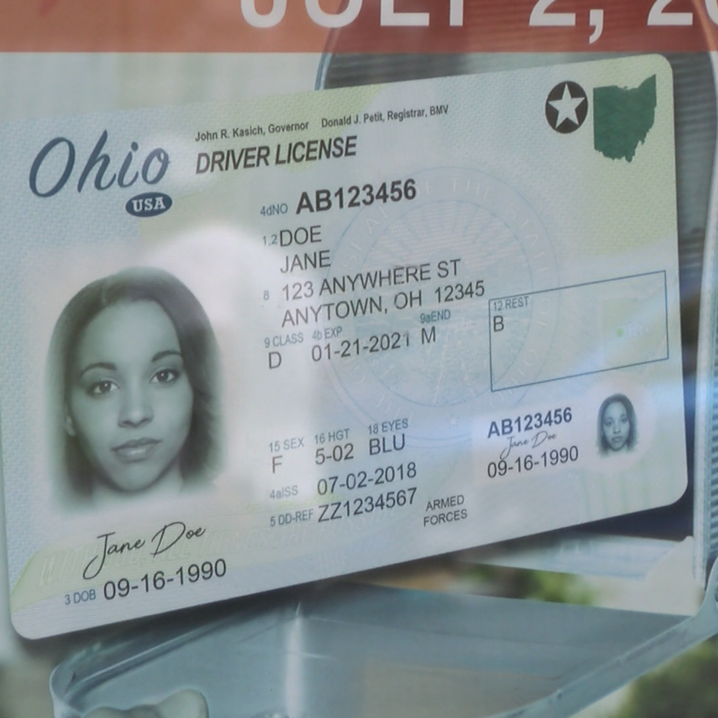 fake ohio id