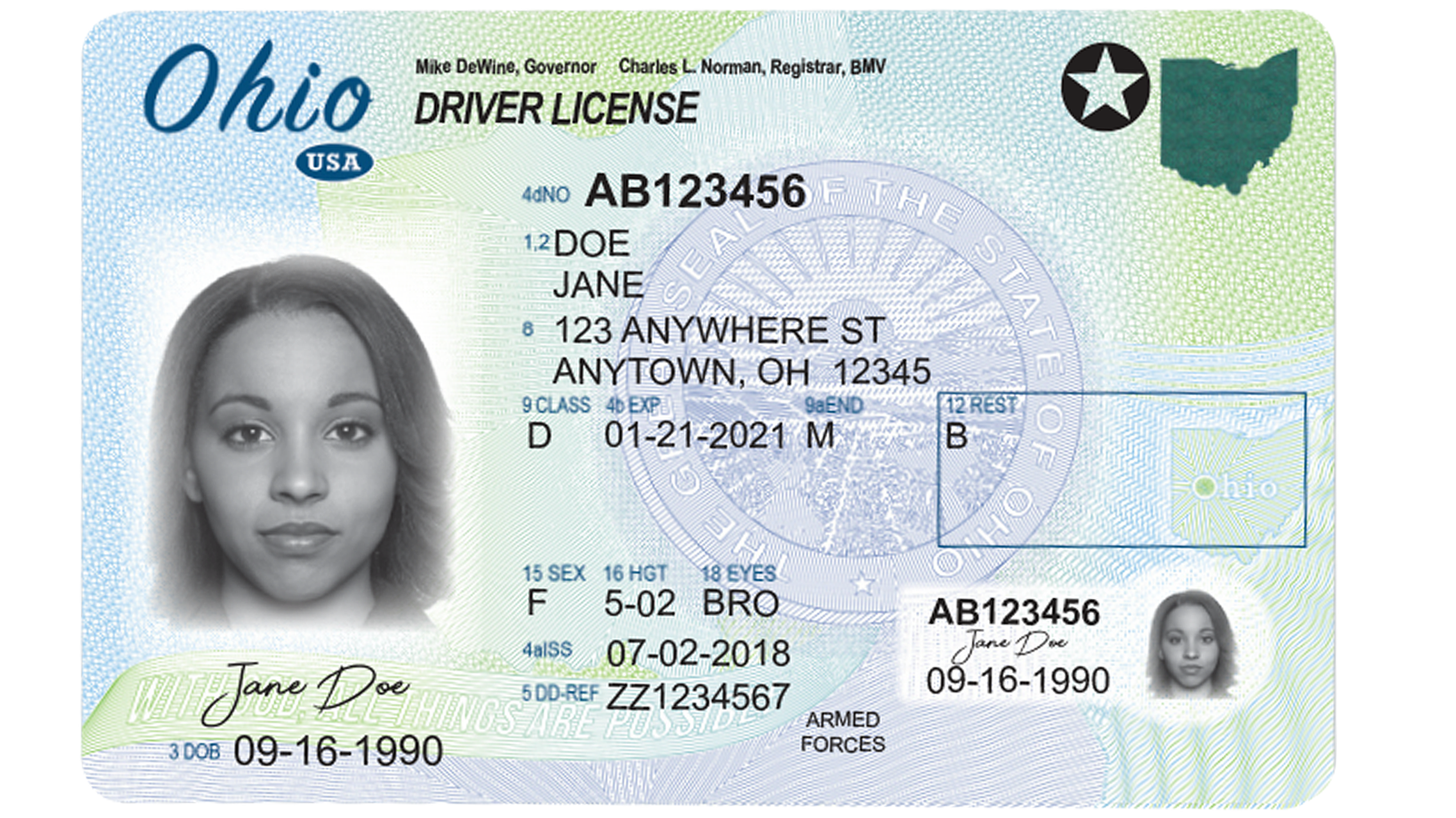 fake ohio id