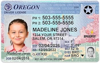 fake oregon id